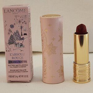 Lancome L'Absolu Rouge lipstick drama matte Shimmery Dramaphoria NIP